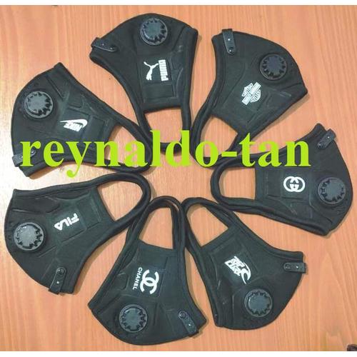 Foto Produk Masker Sport Filter KN95 with Nose Grip warna Hitam dari reynaldo-tan