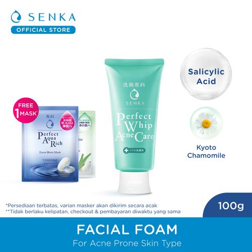 Foto Produk Senka Perfect Whip Acne Care 100 gr dari Senka Official Store