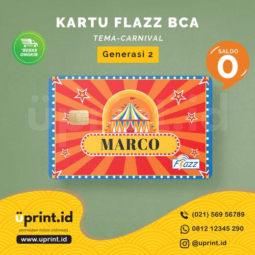 Foto Produk Kartu Flazz BCA Gen 2 | Saldo 0 | Custom Nama | FLZ072 dari Uprint.id