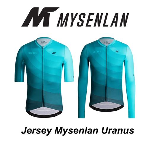 Foto Produk Jersey Mysenlan URANUS MCQSS001A Light Blue Men Short Long Sleeve dari FittoBike