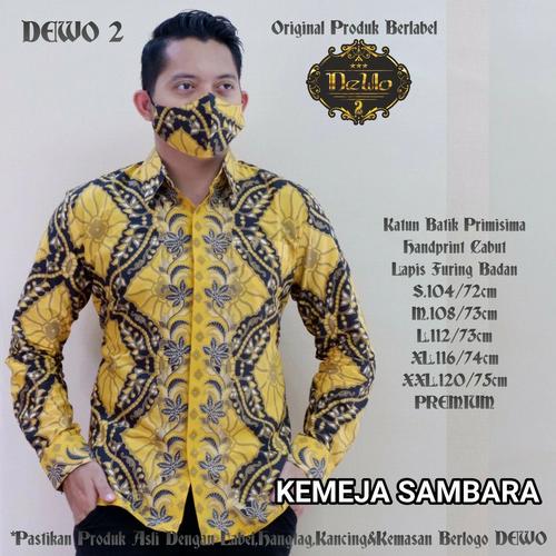 Foto Produk kemeja batik slimfit sambara premium dari Jivan Batik