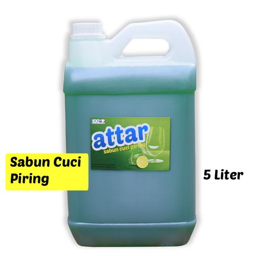 Foto Produk KHUSUS Gosend / Grab -Sabun Cuci Piring ATTAR 5 Liter dari Tasneem