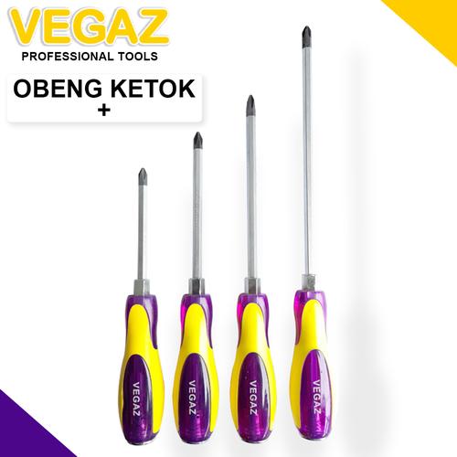 Foto Produk VEGAZ - Obeng Ketok / Obeng Gedor Tembus Plus (+) dari Vegaz-Tools