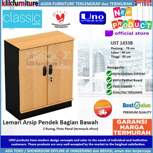 Foto Produk UST 1433B UNO Lemari Arsip Pendek Bagian Bawah dari klikfurniture