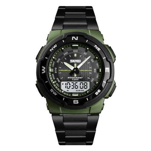 Foto Produk Jam Tangan Pria Digital SKMEI 1370 ARMYGREEN Water Resistant 50m dari SKMEI OFFICIAL STORE