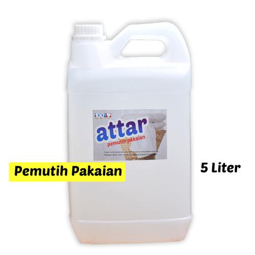 Foto Produk Khusus GoSend/GRAB - Pemutih Pakaian ATTAR / Bleach Laundry 5 Liter dari Tasneem
