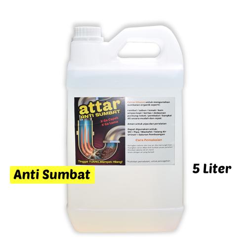 Foto Produk ATTAR Anti Sumbat untuk Saluran Mampet - 5 Liter dari Tasneem