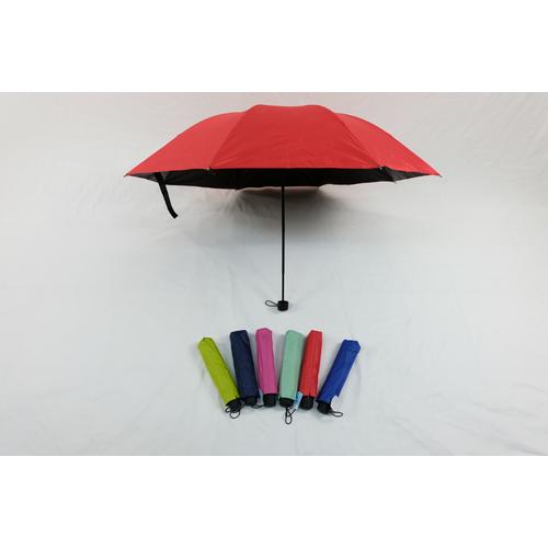 Gambar Payung Lipat 3D Magic / Dimensi Lapisan Hitam ANTI UV - Merah dari JCbrella Jakarta Utara Tokopedia