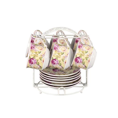 Foto Produk Vicenza Cangkir Set Cup & Saucer BA671 Motif - Mawar dari Vicenza Official