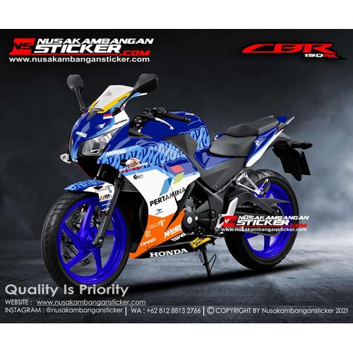 Foto Produk Stiker CBR 150R Mandalika 01 dari Nusakambangan Sticker01