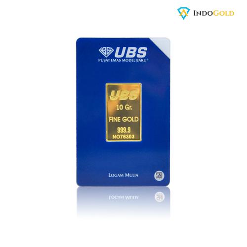 Gambar Emas UBS 10 Gram Logam Mulia,Garansi Uang Kembali Include Sertifikat. dari IndoGold Kota Tangerang Tokopedia