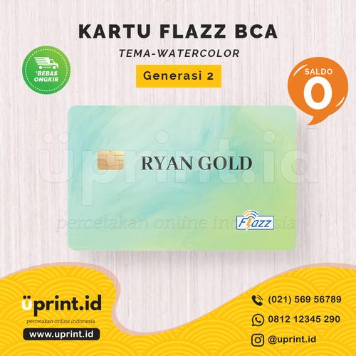 Foto Produk Kartu Flazz BCA Gen 2 | Saldo 0 | Custom Nama | FLZ036 dari Uprint.id