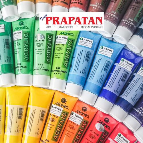 Foto Produk Cat Akrilik / Acrylic Maries 30 ml - White dari Toko Prapatan-alat lukis