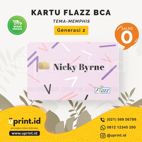 Foto Produk Kartu Flazz BCA Gen 2 | Saldo 0 | Custom Nama | FLZ042 dari Uprint.id