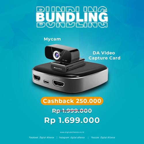 Promo DIGITAL ALLIANCE BUNDLING (Mycam / DA Video Capture Card) Bundle
