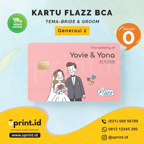 Foto Produk Kartu Flazz BCA Gen 2 | Saldo 0 | Custom Nama | FLZ028 dari Uprint.id