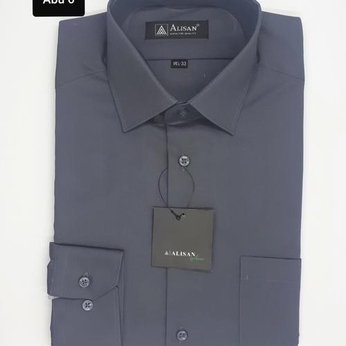 Foto Produk ALISAN ORIGINAL Slim fit Kemeja Pria Lengan Panjang Abu 6 ( Abu Tua ) dari paloma.go_shop