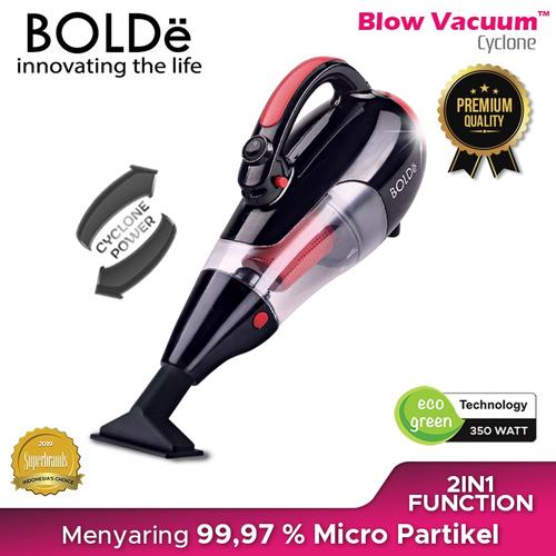 Promo BOLDe Super Hoover Cyclone Black ( Vacuum Cleaner ) Kota