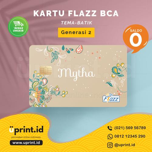 Foto Produk Kartu Flazz BCA Gen 2 | Saldo 0 | Custom Nama | FLZ022 dari Uprint.id