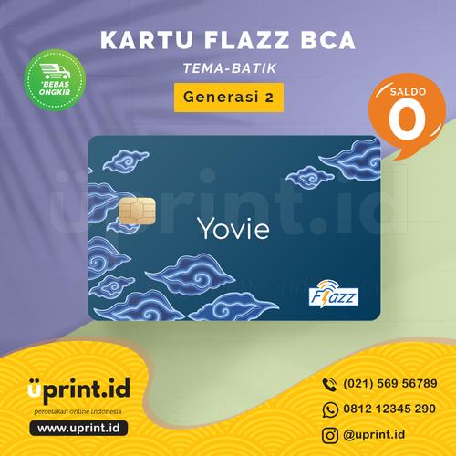 Foto Produk Kartu Flazz BCA Gen 2 | Saldo 0 | Custom Nama | FLZ023 dari Uprint.id