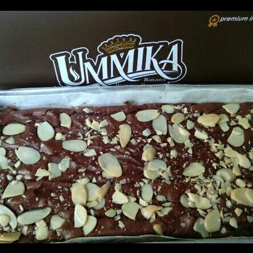 Gambar brownies fudgie almond dari Brownies fudgie solo Kota Surakarta Tokopedia