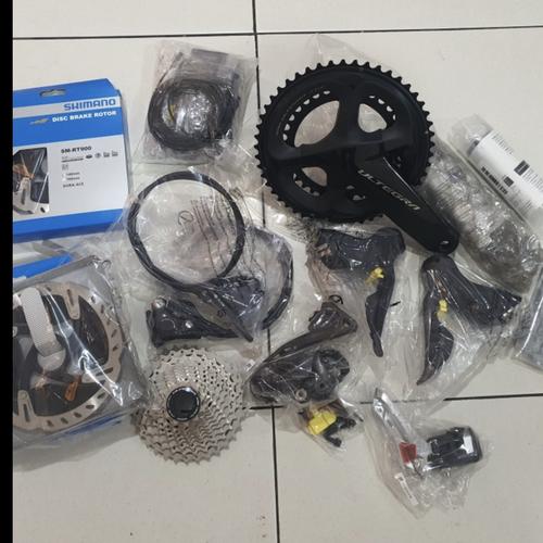 Jual ultegra di2 r8070 groupset Disc 