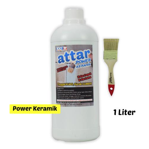 Foto Produk ATTAR Power Cairan Pembersih KERAMIK / WC / Toilet 1 Liter dari Tasneem