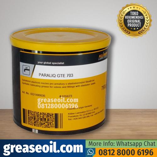 Jual Kluber Paraliq GTE 703 750g Grease Kota Tangerang Distributor