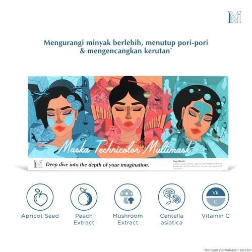 Foto Produk Maska Technicolor Multimask dari MASKA INDONESIA