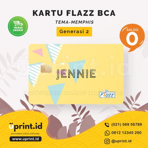 Foto Produk Kartu Flazz BCA Gen 2 | Saldo 0 | Custom Nama | FLZ045 dari Uprint.id