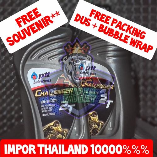 Foto Produk OLI SAMPING PTT CHALLENGER 2T ORIGINAL IMPOR THAILAND 1000% dari Super Fidget