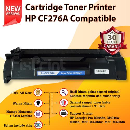 Jual Toner Cartridge Compatible HP 76A CF276A M404 MFP M428 M-404 428 -  Kota Surabaya - FixPrint Store | Tokopedia
