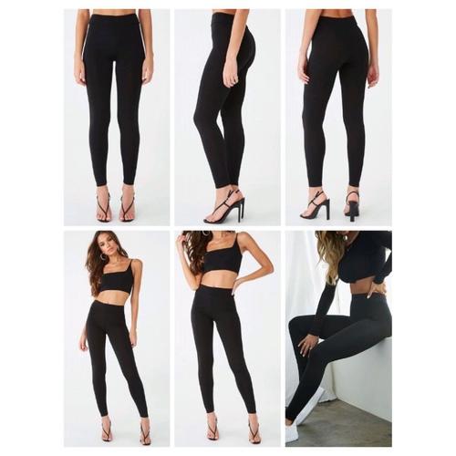 Foto Produk Legging Forever 21 F21 Original - Hitam, L dari BeU beautyou