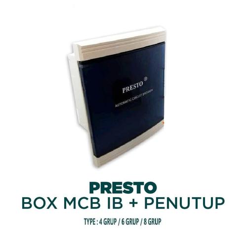 Foto Produk Presto Box MCB 4 / 6 / 8 Grup Inbow + Tutup - IB Kotak Panel Group - 6 dari OS Universal