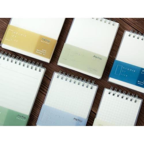 Foto Produk Memoir of Life Spiral Notepad A7 dari Pinkabulous