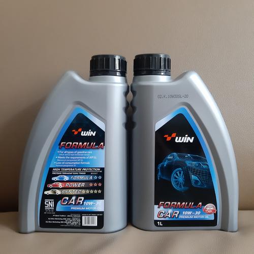 Foto Produk Oli Mesin WIN Formula Car 10W30 API SL - 1liter dari hanny shop store