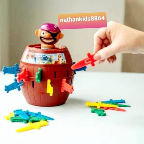 Foto Produk MAINAN MINI JUMPING PIRATE / MAINAN TONG BAJAK LAUT dari Nathankids8864