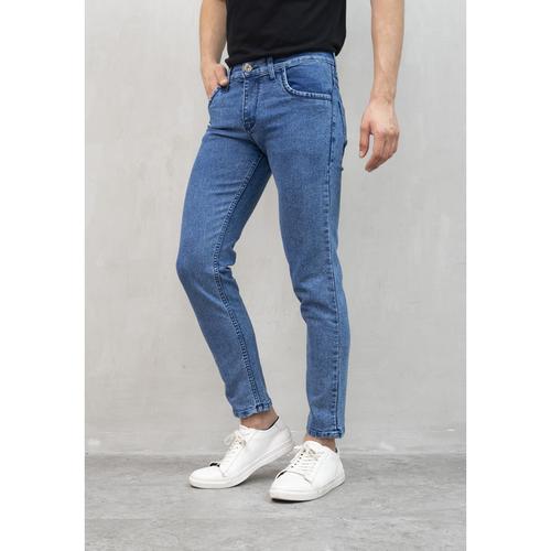 Foto Produk Celana panjang Jeans Slim Fit biru pudar denim pants pria houseofcuff dari House of Cuff