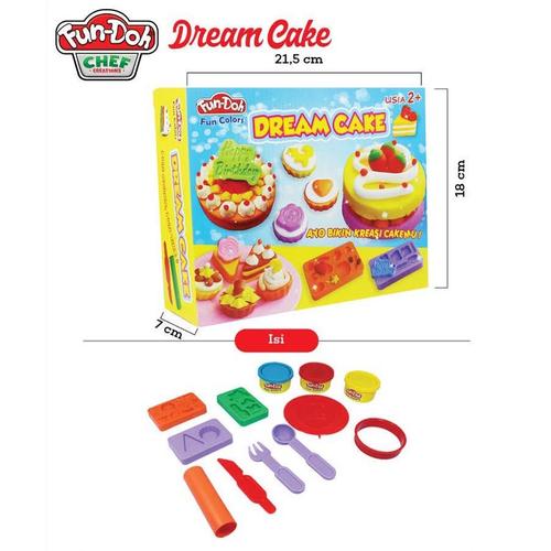 Foto Produk Fun Doh Dream Cake dari istanatoys.net
