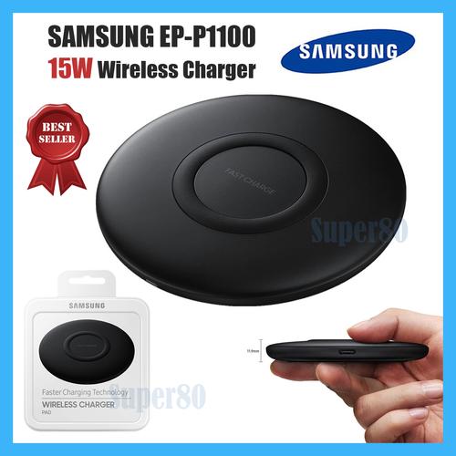 Foto Produk Wireless Charging Stand Qi Fast Charge Samsung Xiaomi iPhone Charger dari Super80