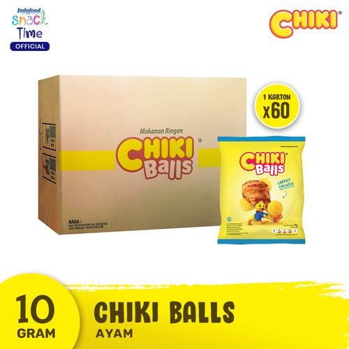 Foto Produk Chiki Ball Ayam 10 Gr - 60 Pcs dari Indofood Snack Time