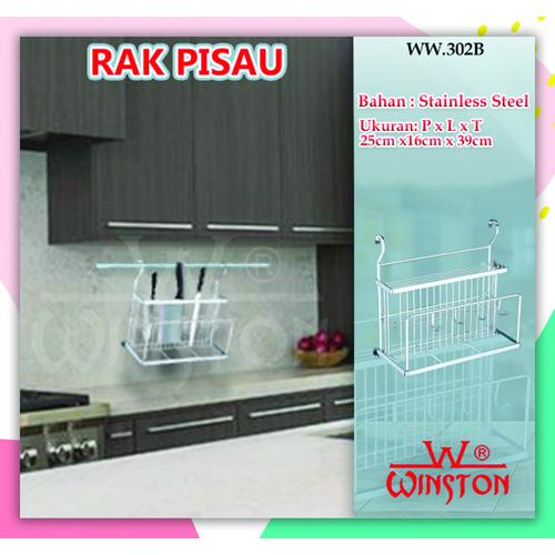 Foto Produk Rak Knife Basket/Keranjang Pisau Gantung Stainless Winston WW 302 B dari WINSTON SUKSES ABADI