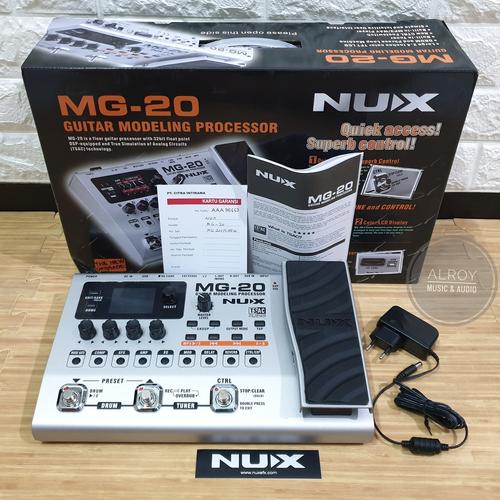 Gambar Efek Gitar Nux MG-20 / MG20 / MG 20 Guitar Modeling Processor dari Alroy Kota Yogyakarta Tokopedia