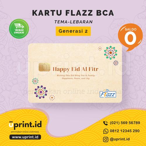 Foto Produk Kartu Flazz BCA Gen 2 | Saldo 0 | Edisi Lebaran| FLZ-L-005 dari Uprint.id