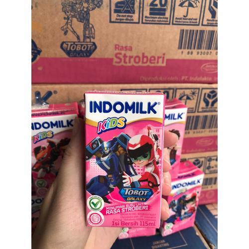 Foto Produk Susu UHT Indomilk kids 115ml x 40pc (Coklat) - Strawberi dari Centraprint