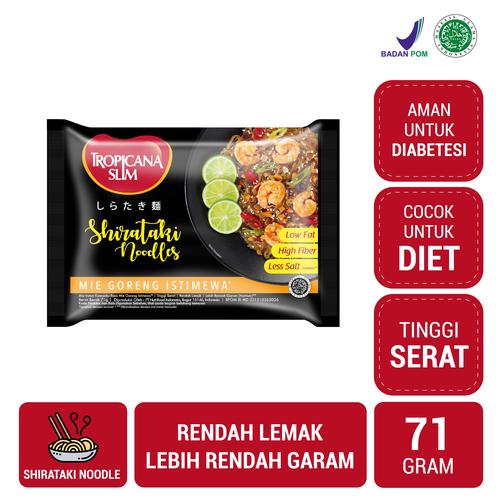 Foto Produk Tropicana Slim Shirataki Noodle: Mie Goreng Istimewa (71 gr) dari NutriMart