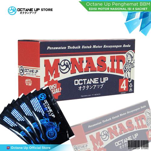 Foto Produk Perawatan Motor Octane Up Box Edisi Motor Nasional isi 4 Sachet dari OCTANE UP STORE