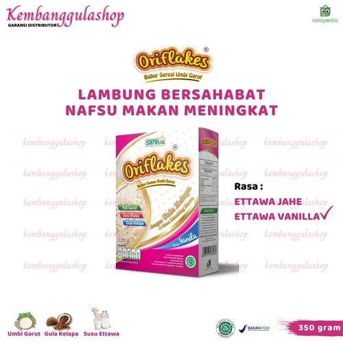 Foto Produk ORIFLAKES SEREAL KESEHATAN SOLUSI ASAM LAMBUNG 350 GRAM - VANILLA - Vanilla dari kembanggulashop