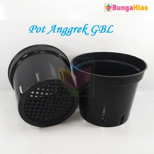 Gambar Pot Anggrek 20 Vanda Dendrobium Cattleya Hidroponik Bulan Plastik - GBL Anggrek 20 dari BungaHias Kota Batu Tokopedia