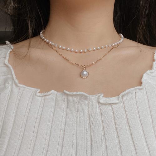 Kalung Wanita Korea Aksesoris Necklace 